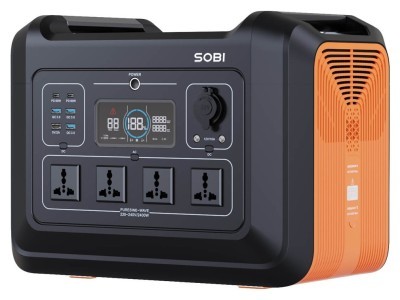 Портативная зарядная станция Sobi 2400W (697500mAh; 2232Wh)