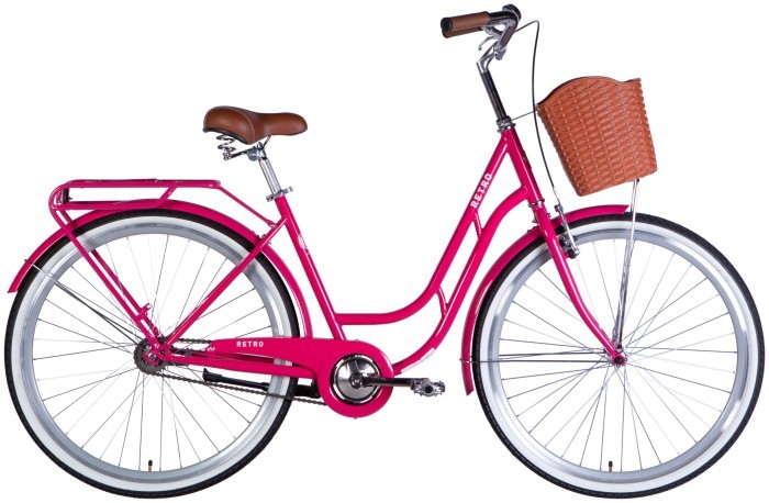 Велосипед ST 28" Dorozhnik RETRO Velosteel рама-19" розовый 2025
