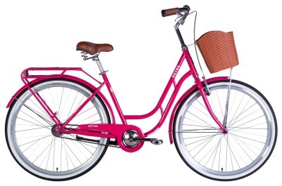 Велосипед ST 28" Dorozhnik RETRO Velosteel рама-19" рожевий 2025
