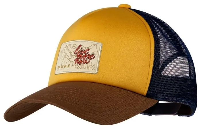 Кепка Buff Trucker Cap, Erlen Camel, L/XL
