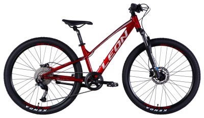 Велосипед AL 26" Leon SUPER JUNIOR ADVENT HDD рама-13" червоний 2025