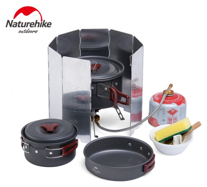 Вітрозахисний екран для пальника Naturehike NH 10 NH20CJ008 steel