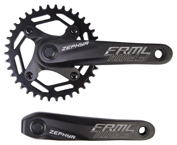 Шатун Алюминий L170мм 38T под квадрат HOX HX-A024 черный