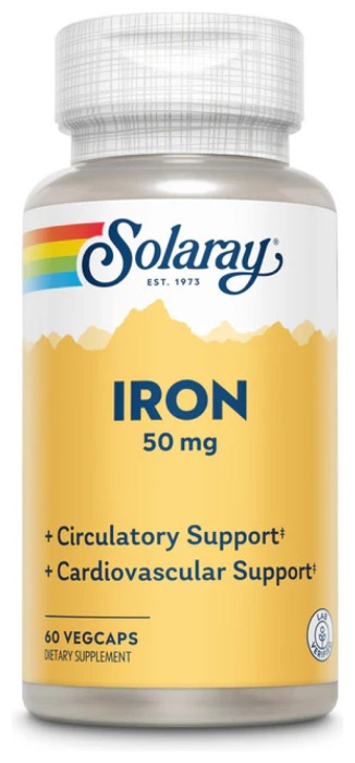 Iron 50mg - 60 vcaps