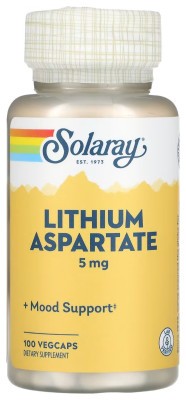 Lithium Aspartate 5mg - 100 vcaps