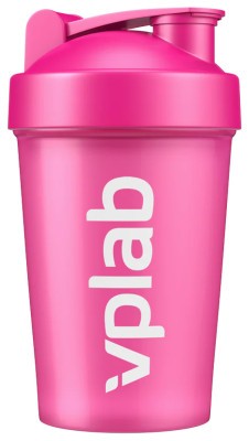 Shaker with blender ball - 500ml Pink