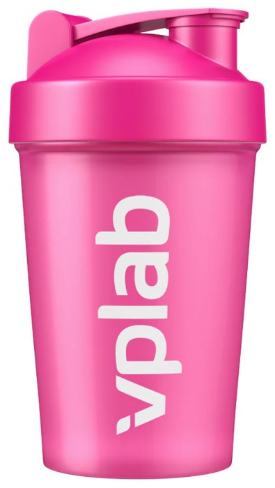 Shaker with blender ball - 500ml Pink, укр, укр
