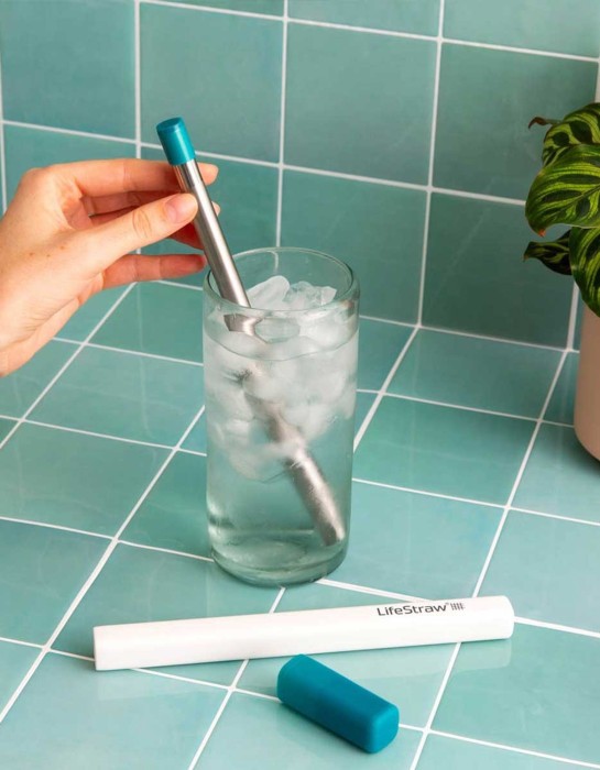 Фильтр для воды LifeStraw SIP, 1 шт с футляром для переноски, Midnight Blue