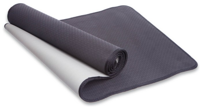 Килимок для фітнесу та йоги SP-Planeta FI-1772 (183 x 61 x 0,6 см), чорний, укр, укр