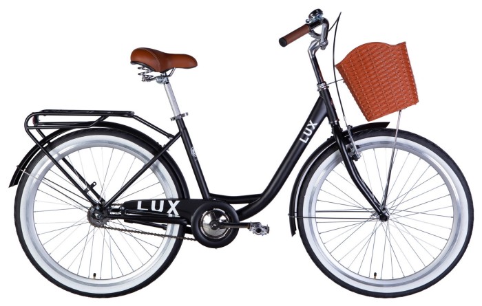 Велосипед уцененный ST 26" Dorozhnik LUX Velosteel рама-17" черный (матовый) 2026