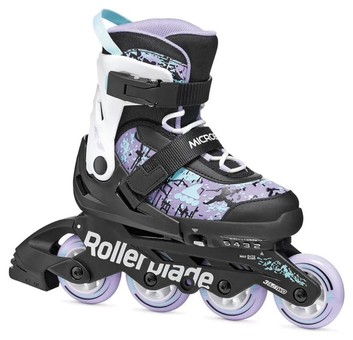 Rollerblade роликові ковзани Microblade SL black-lavander, укр, укр
