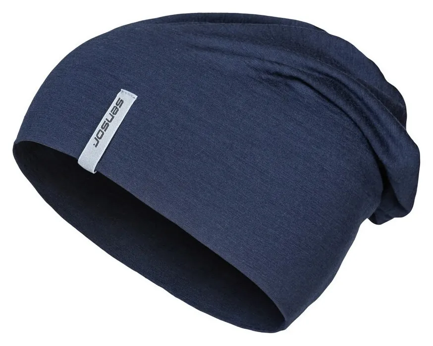 Шапка Sensor Merino Active deepblue 25200091, SU32MA-deep-blue-L (L)