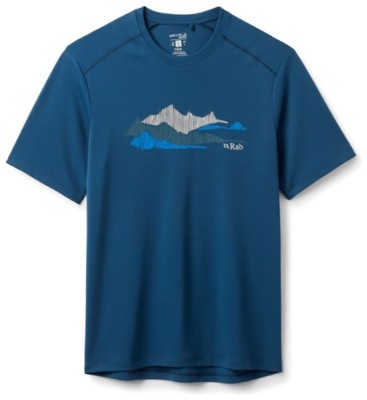 Футболка чоловіча Force Graphic Tee, Tempest Blue