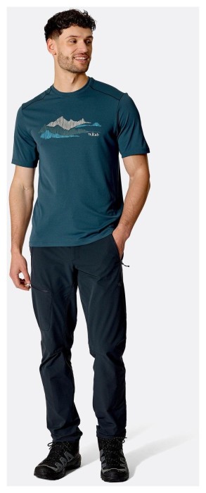 Футболка чоловіча Force Graphic Tee, Tempest Blue