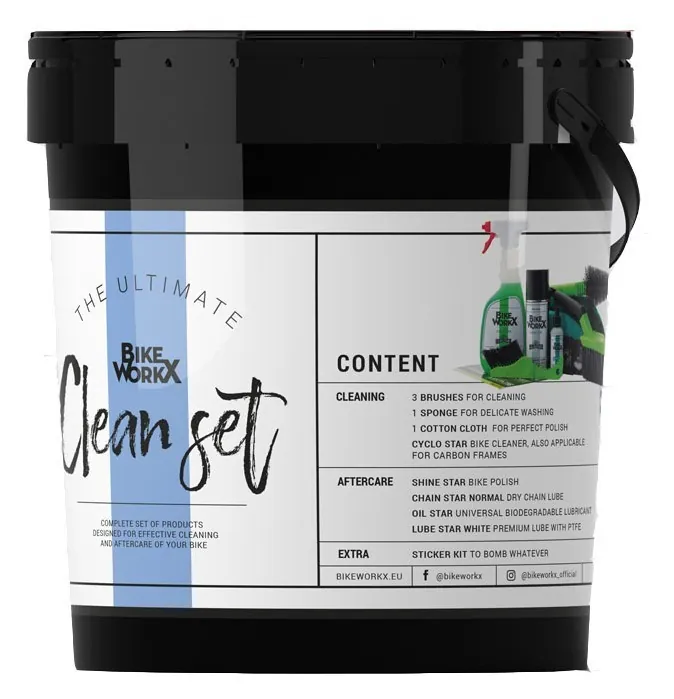 Набір для очищення велосипеда BikeWorkX Clean Set (OBOD_CLEANSET)