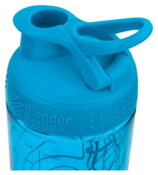 Шейкер BlenderBottle SportMixer Signature Sleek 28oz/820ml Aqua Topt Flow