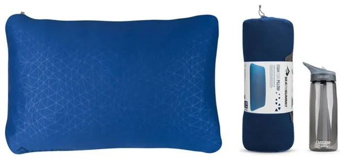 Подушка складная Sea to Summit Foam Core Pillow, Deluxe, 16х56х36см, Navy