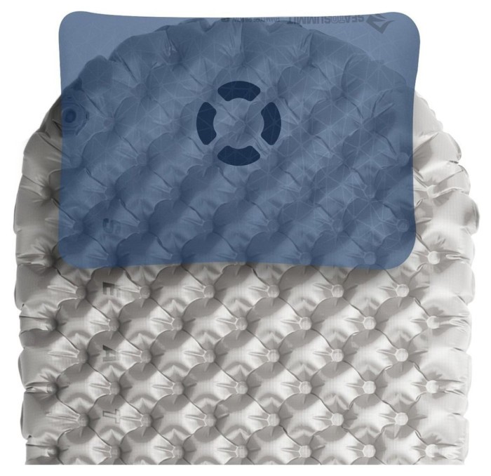Подушка складная Sea to Summit Foam Core Pillow, Deluxe, 16х56х36см, Navy