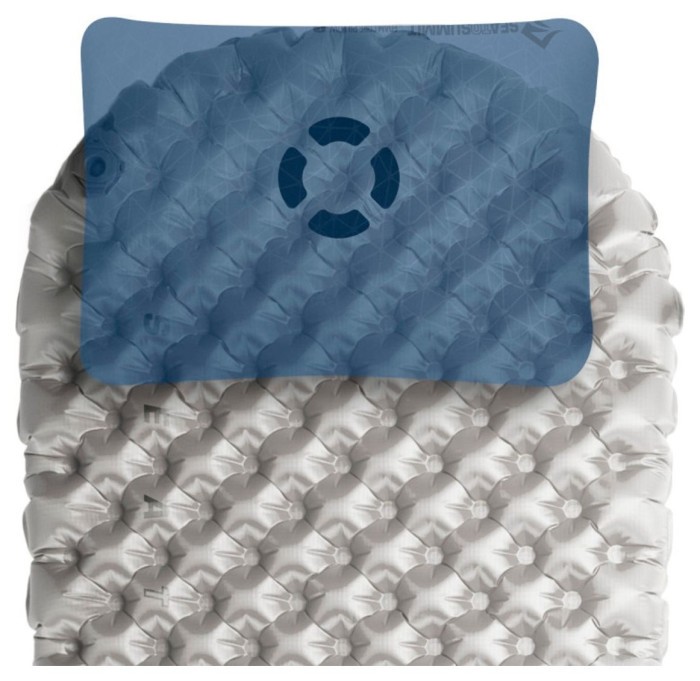 Подушка складная Sea to Summit Foam Core Pillow, Deluxe, 16х56х36см, Navy