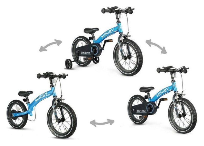 Велосипед 3in1 Q PLAY MINIBY new