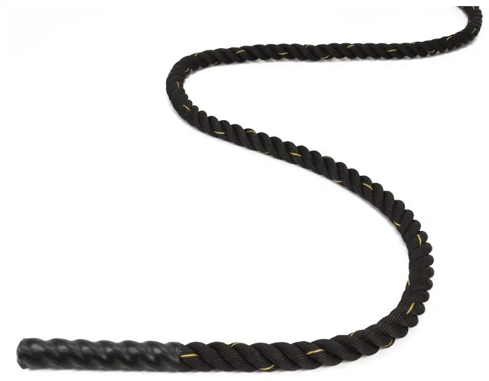 Канат тренувальний Actiget Battle Rope 9 м для кросфіту ACT0015 Black