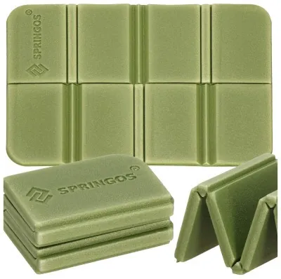 Сідачка туристична Springos XPE 37.5 x 28 x 0.6 см складна PM0012 Green