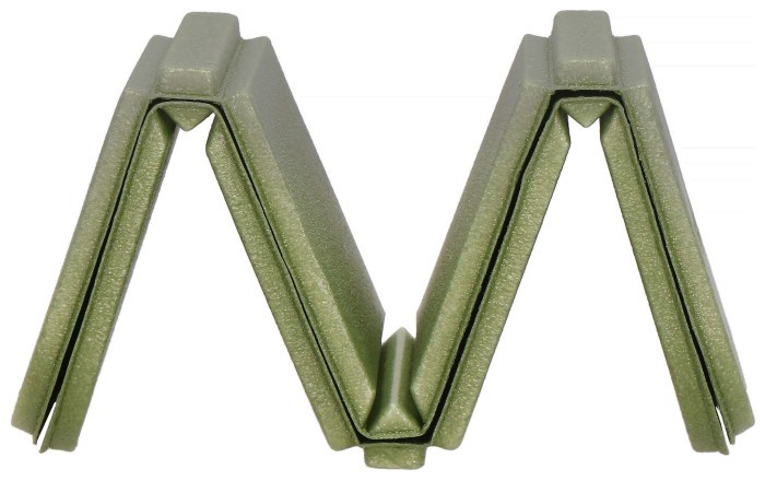 Сідачка туристична Springos XPE 37.5 x 28 x 0.6 см складна PM0012 Green