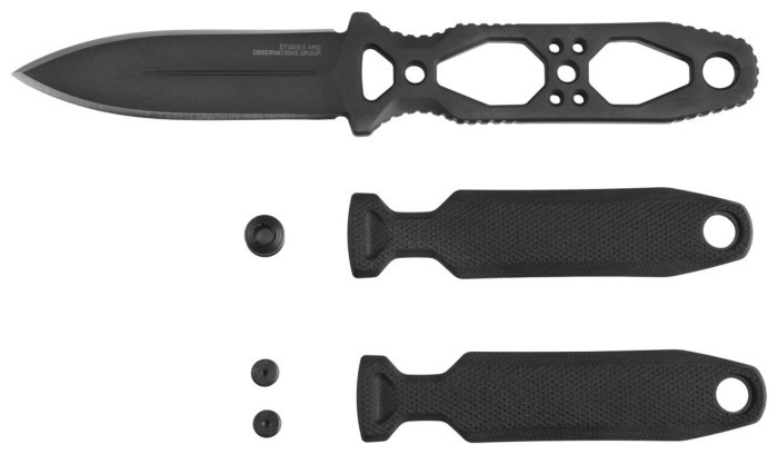 Нож SOG Pentagon FX Covert, Blackout