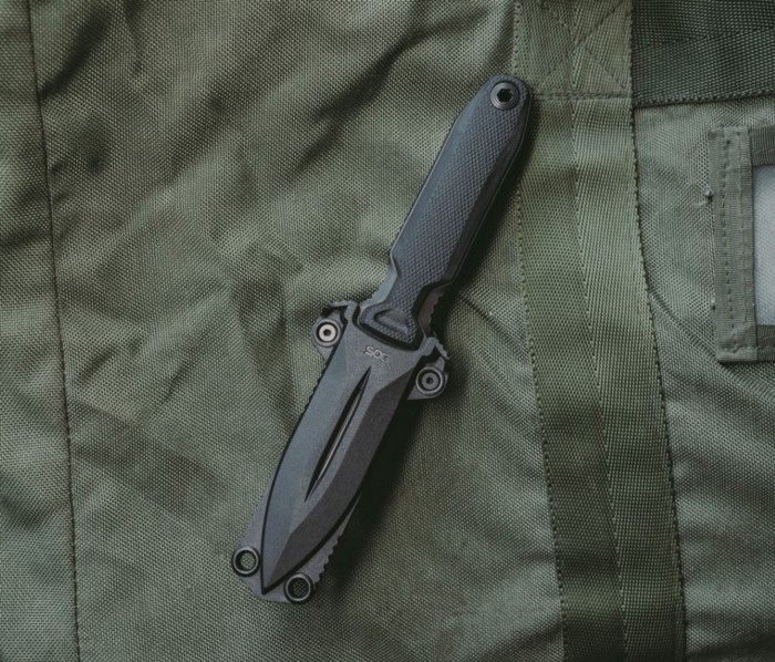 Нож SOG Pentagon FX Covert, Blackout