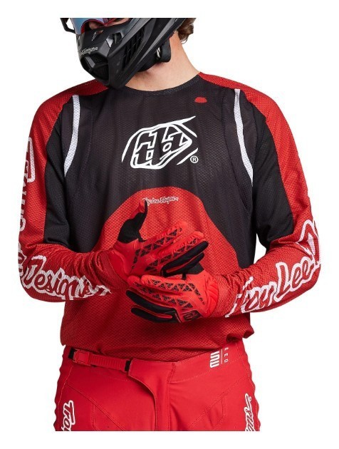 Мото джерсі TLD SE PRO AIR JERSEY PINNED [Red] XL