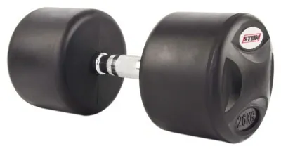 Гантель прорезиненный Stein 26 кг