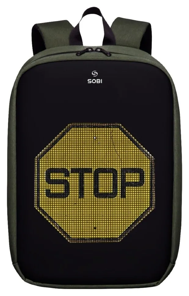 Рюкзак Sobi Pixel Max SB9703 Green з LED екраном (SB9703_GN)