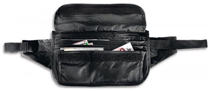 Кошелек нательный Tatonka Skin Waist Pouch Black