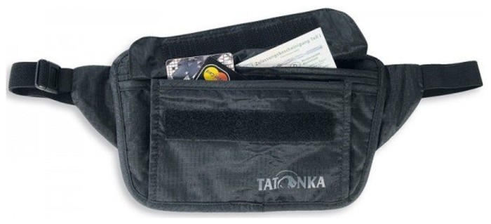 Кошелек нательный Tatonka Skin Waist Pouch Black