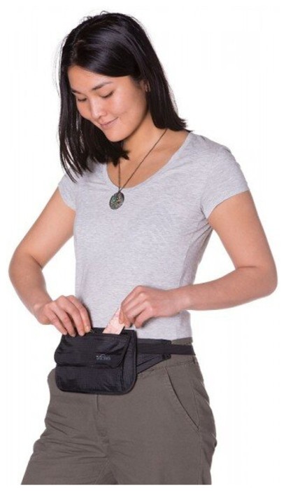 Кошелек нательный Tatonka Skin Waist Pouch Black