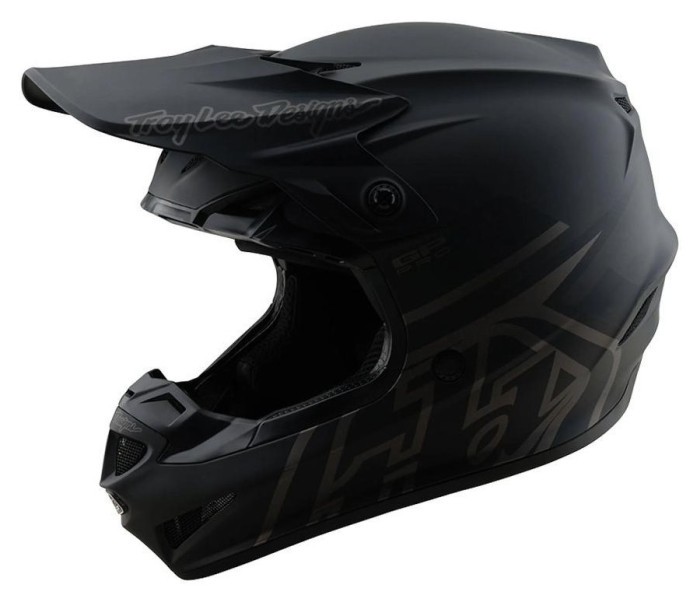 Мото шолом TLD GP PRO HELMET; MONO [BLACK] M