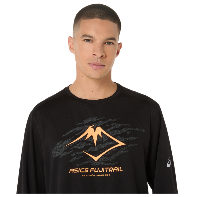 Футболка для бега Asics (2011D391) FUJITRAIL LOGO LS TOP 2026