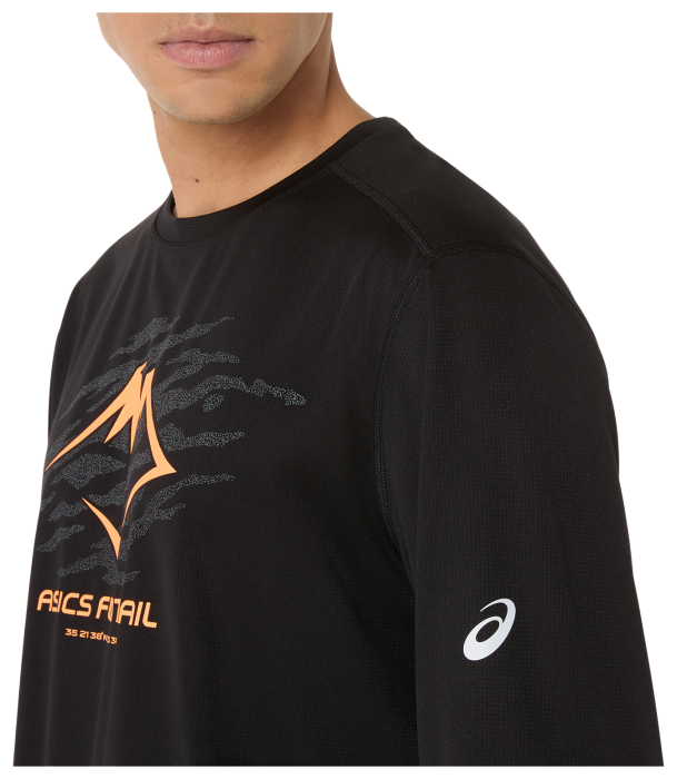 Футболка для бега Asics (2011D391) FUJITRAIL LOGO LS TOP 2026