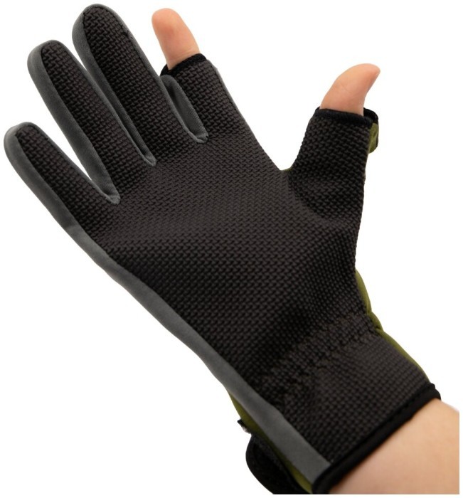 Рукавиці TRAMP Effort неопренові 1,5мм зелені/сірі UTRGB-002 L, укр, укр