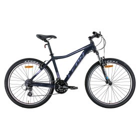 Велосипед 26&quot; Leon HT-LADY AM preload Vbr 2022 (черный с сиреневым (м)) 