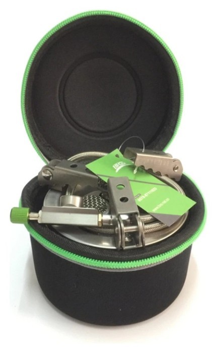 Набор Газовая горелка BRS-73 + Газовая резьбовая баллон Adimanti, 230гр