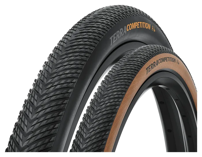 Покришка безкамерна Continental Terra Competition Race Rapid 28" | 28 X 1.55 | 700 X 40C чорна складна skin