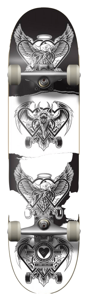 Heart Supply скейтборд Bam Pro Complete (8