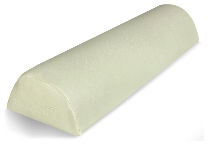 Масажний валик Easyfit 45 см для масажного столу Бежевий, укр, укр