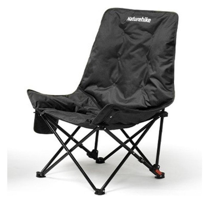 Стілець складаний Naturehike CNK2450JJ020, чорний, укр, укр