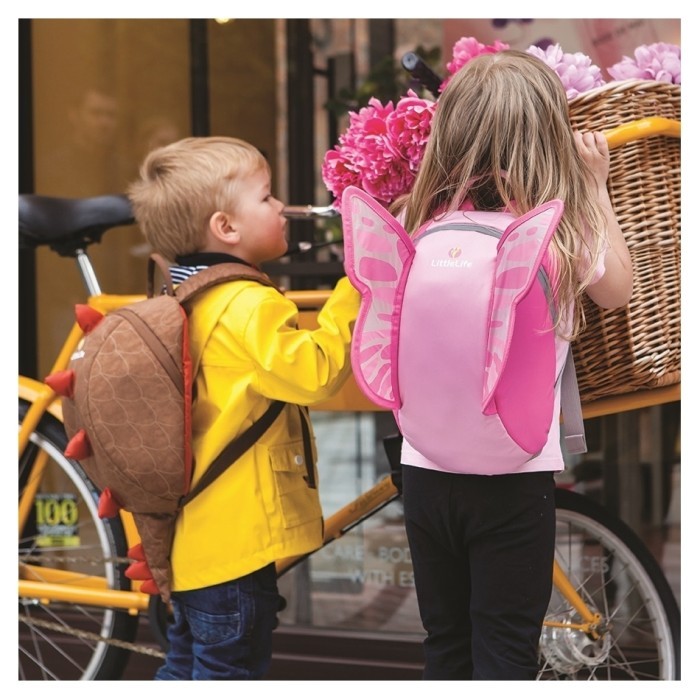 Рюкзак Little Life Big Animal Kids butterfly, укр, укр