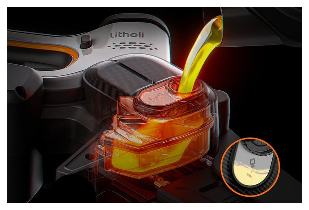 Аккумуляторная мини-пила бесщеточная, питание от павербанка (УМБ Litheli Power Bank 10000 mAh, 45 W, 2А в комплекте)