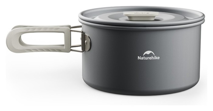Кастрюля Naturehike CNK2450CF010, 1.7 л, алюминий