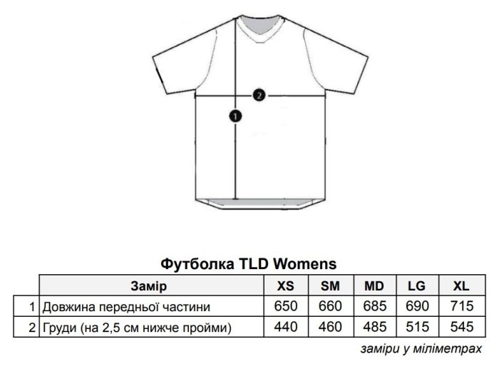 Футболка TLD WOMENS SS TEE; SIGNATURE [BLACK] S
