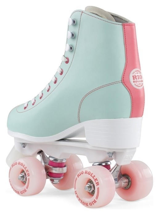 Ролики Rio Roller Script teal-coral